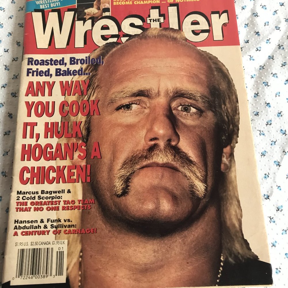 Vintage Wrestling magazine Jan 1994 The Wrestler